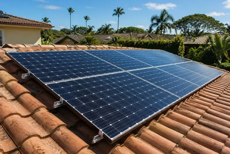 Installation de panneaux solaires au Versoud